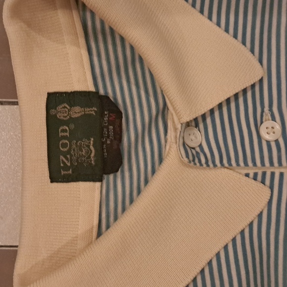 Uber vintage original izos  Lacoste, Size Medium, Lt blue - Picture 3 of 3